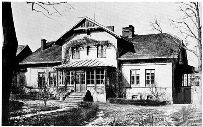 Huis waar Marie Curie gouvernante was, ca. 1887 door Unbekannt