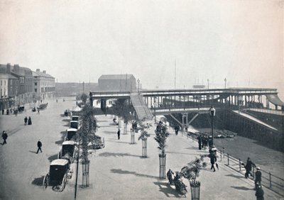 Hull - De Pier en Voorkant, 1895 door Unbekannt