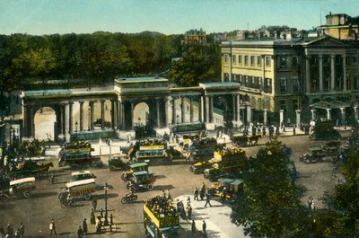 Hyde Park Corner, Londen, c1910 door Unbekannt