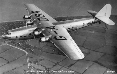 Imperial Airways Ltd Ensign Air Liner, c1930s door Unbekannt