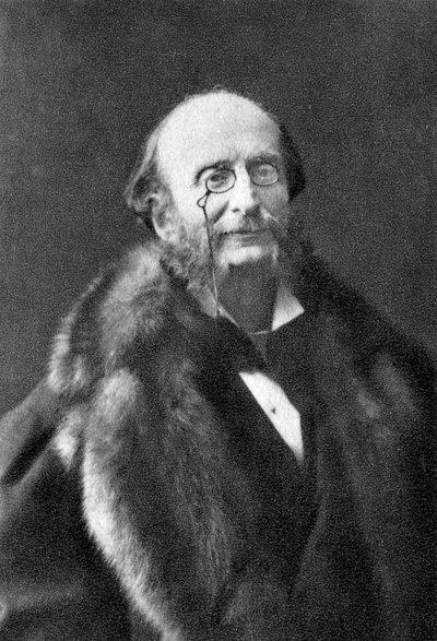 Jacques Offenbach, Duits-geboren Franse componist, 1878 door Unbekannt