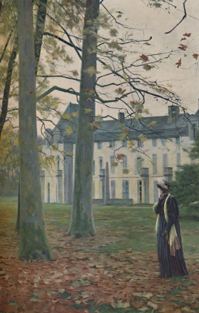 Josephine in Malmaison, 1896 door Unbekannt