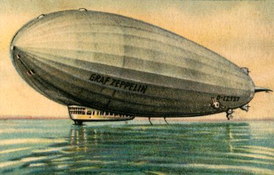 LZ 127 Graf Zeppelin, 1928, 1932 door Unbekannt