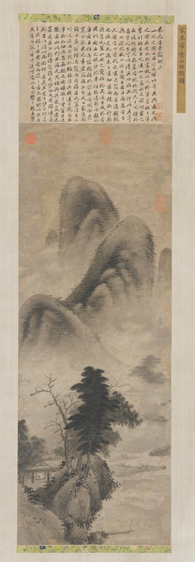 Landschap, Ming-dynastie, 1368-1644 door Unbekannt