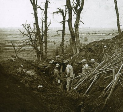 Les Éparges, Noord-Frankrijk, 1915 door Unbekannt