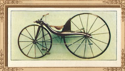 Macmillans hefboom-aangedreven fiets, 1839 door Unbekannt