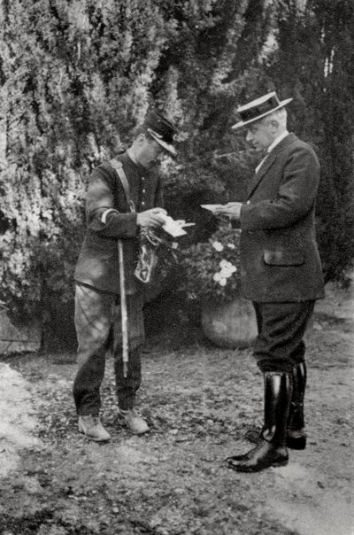 Maurice Maeterlinck, Belgische toneelschrijver, dichter en essayist door Unbekannt