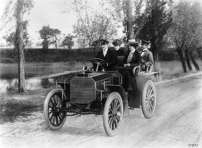 Mercedes 35 pk motorwagen, 1901 door Unbekannt