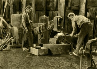 Metaalarbeiders, Stiermarken, Oostenrijk, ca. 1935 door Unbekannt