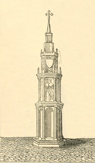 Oude Charing Cross, 1881 door Unbekannt