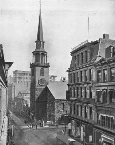 Old South Church, Boston, VS, ca. 1900 door Unbekannt