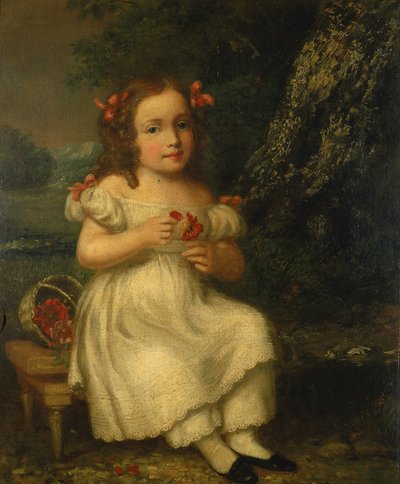 Een van de Adams-kinderen, ca. 1820 door Unbekannt