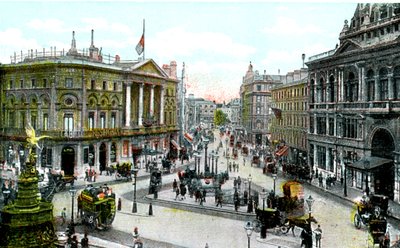 Piccadilly Circus, Londen, 20e eeuw door Unbekannt