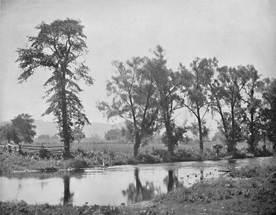 Schilderachtig uitzicht bij Schooleys Mount, New Jersey door Unbekannt