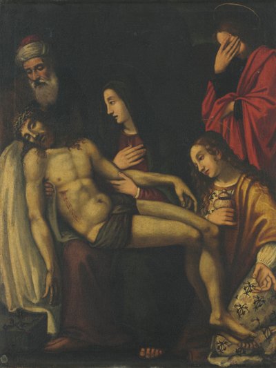 Pietà, eind 1500s door Unbekannt