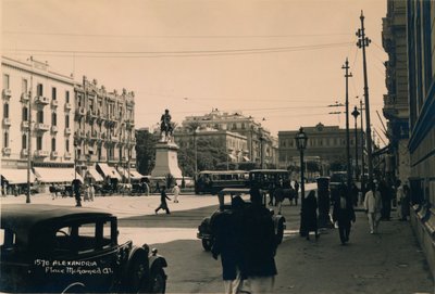 Place Muhammad Ali, Alexandrië, Egypte door Unbekannt