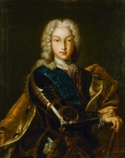 Portret van keizer Peter II Alexeyevich door Unbekannt