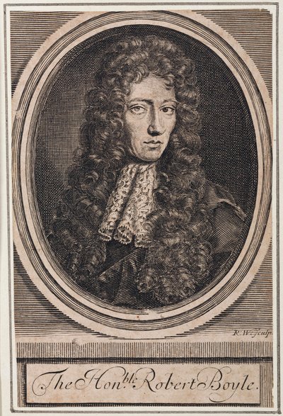 Robert Boyle, Ierse natuurkundige en chemicus, ca. 1680 door Unbekannt