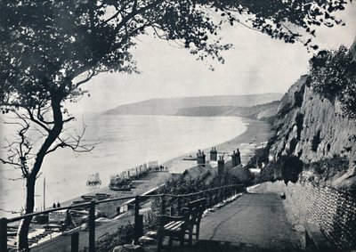 Sandown - Het Strand, 1895 door Unbekannt