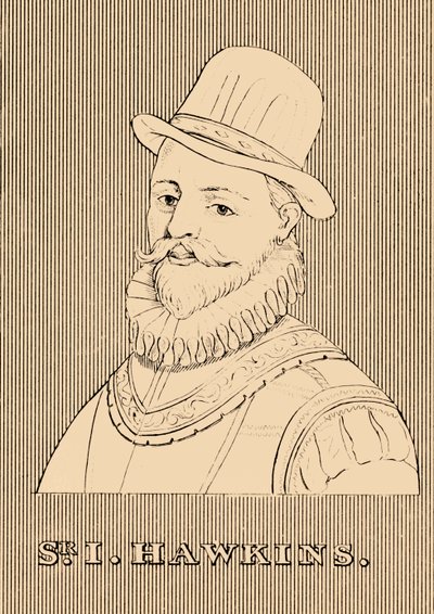 Sir I. Hawkins, 1532-1595, 1830 door Unbekannt