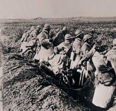 Soldaten aan het front, ca. 1914-ca. 1918 door Unbekannt