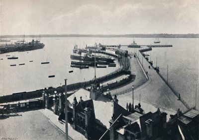 Southampton - De Pier, 1895 door Unbekannt