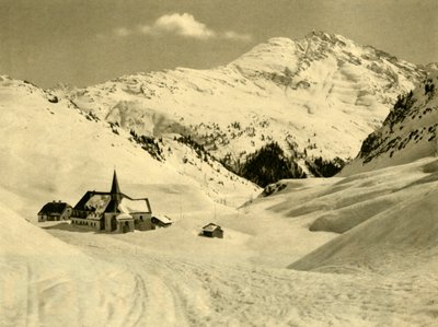 St Christoph am Arlberg, Oostenrijk, ca. 1935 door Unbekannt