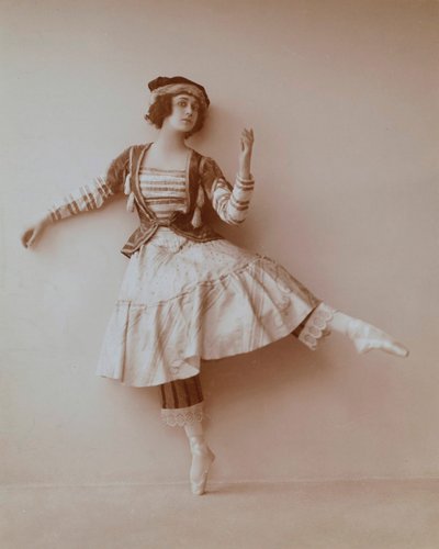 Tamara Karsavina, Russische ballerina, 1911 door Unbekannt