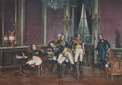 De Abdicatie, Fontainebleau, 6 april 1814, 1896 door Unbekannt