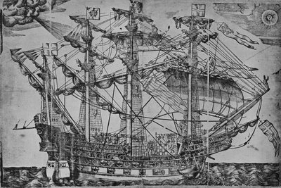 De Ark Royal, 1588 door Unbekannt