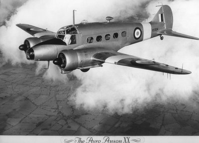 De Avro Anson XX, ca. 1940s door Unbekannt