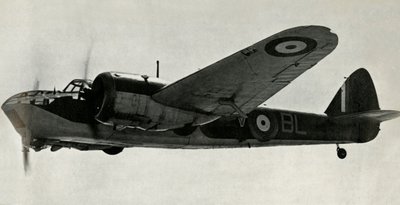 De Bristol Blenheim, 1941 door Unbekannt