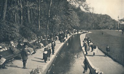 De Beek, Lagere Tuinen, circa 1910 door Unbekannt