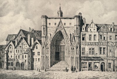 De kerk van het Heilig Graf, 1915 door Unbekannt