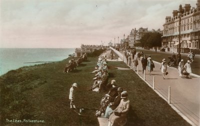 The Leas, Folkestone, Kent door Unbekannt