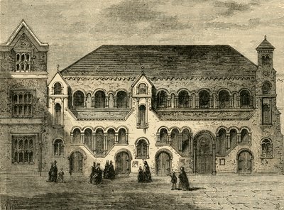 De Schotse Nationale Kerk, Crown Court, 1881 door Unbekannt