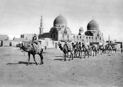 De graven van de kaliefen, Caïro, Egypte, ca. 1920s door Unbekannt