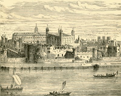 De Tower of London, 1890 door Unbekannt