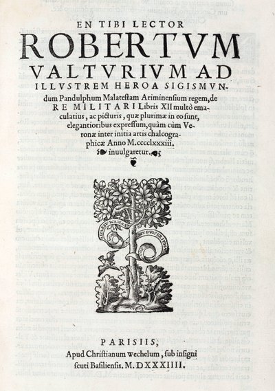 Titelpagina van Valturio