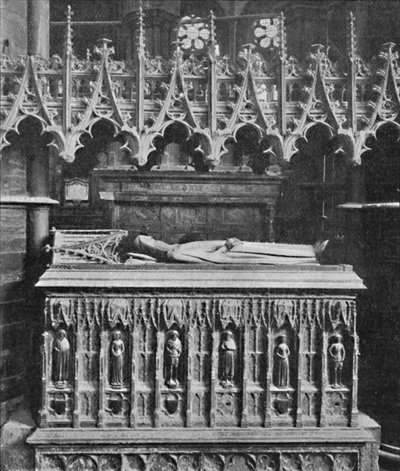 Graf van Edward III, Westminster Abbey, 1903 door Unbekannt