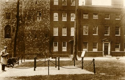 Tower of London. De schavotplaats, ca. 1910 door Unbekannt