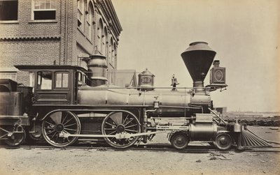 Zonder titel Pennsylvania Railroad Engine door Unbekannt