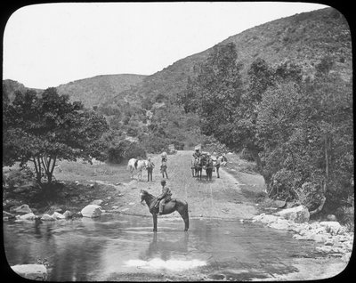 Van Stadens Pass, Zuid-Afrika, ca. 1890 door Unbekannt