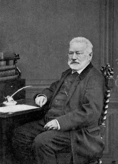 Victor Hugo, Franse auteur, 1872 door Unbekannt