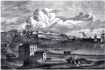 Uitzicht op Odessa, circa 1830 door Unbekannt