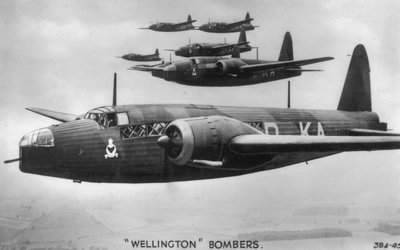 Wellington bommenwerpers, c1940s door Unbekannt