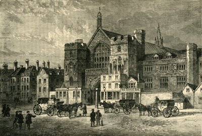 Westminster Hall, 1881 door Unbekannt