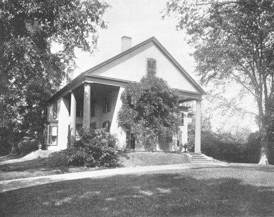 Whittiers huis, Danvers, Massachusetts, VS, ca. 1900 door Unbekannt