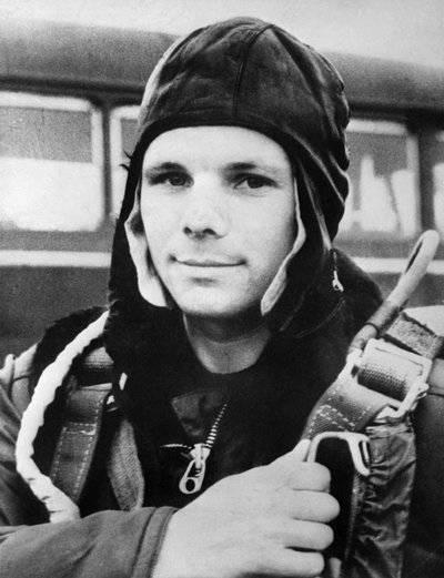 Joeri Gagarin, Russische kosmonaut, 1961 door Unbekannt