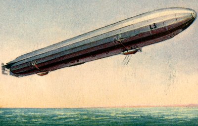 Zeppelin LZ 3, 1914, 1932 door Unbekannt